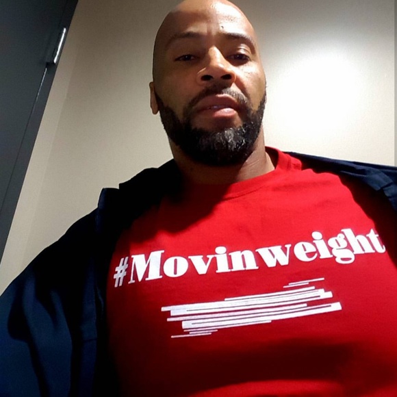 #Movinweight 100% cotton tee. - Picture 2 of 3